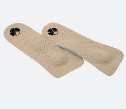 Полустельки ортопедические при продольно-поперечном плоскостопии в модельную обувь из кожи