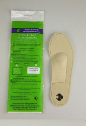 Стельки полужесткие (женские) при продольно-поперчном плоскостопии