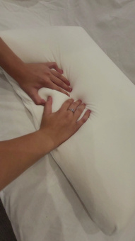 Подушка под голову универсальная прямоугольная Классик L