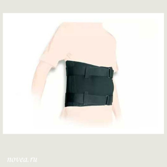 Корсет ортопедический на поясничный отдел позвоночника, поддерживающий, КРО-177, обхват талии 95-100