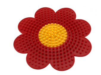 Коврик массажный "Цветок" (двухцветный) из силиконовой резины