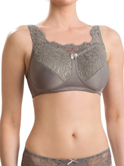 Бюстгальтер ортопедический с высокой линией декольте для фиксации экзопротеза чайка