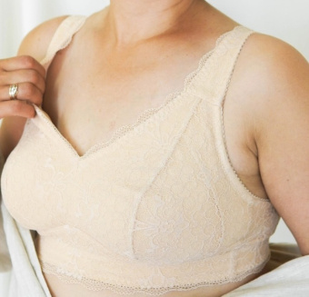 Бюстгальтер Афина бежевый ортопедический