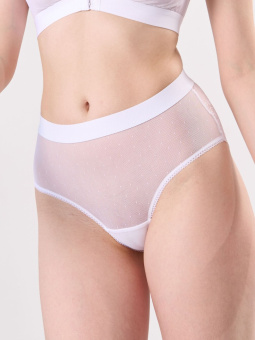 Трусики нательные Воздух из сетки белые