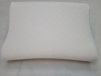 Подушка ортопедическая под голову из материала с эффектом запоминания формы, детская