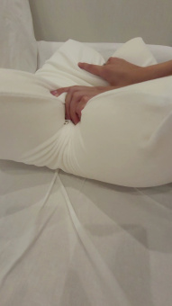 Подушка под голову универсальная прямоугольная Классик L