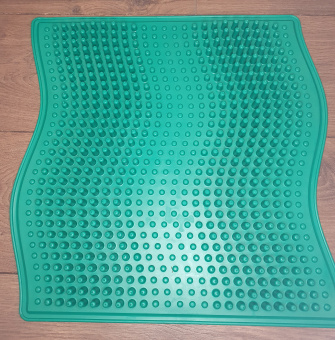 Коврик массажный "Волна" из резины на основе натурального каучука