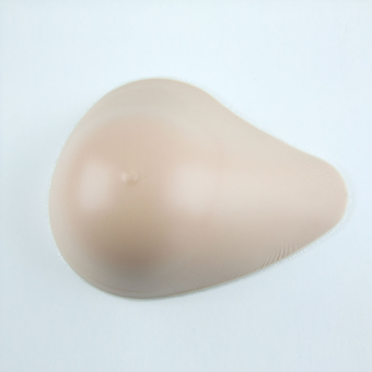 Экзопротез молочной железы Novea облегченный ассиметричной формы с двухслойной матированной пленкой, правое и левое исполнение