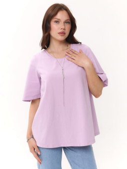 Футболка Лаванда со вшитым топом.