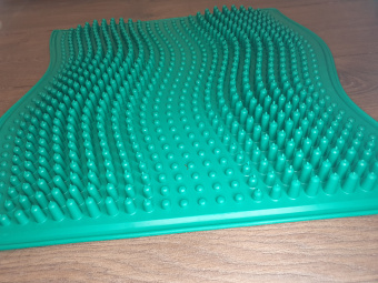 Коврик массажный "Волна" из резины на основе натурального каучука