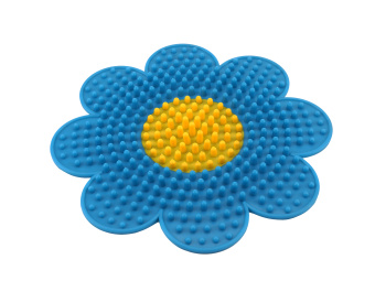 Коврик массажный "Цветок" (двухцветный) из силиконовой резины