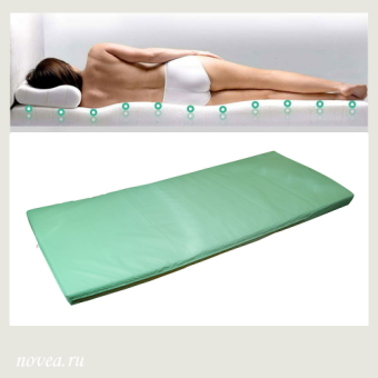 Матрац противолежневый из вспененного натурального латекса с гелевым наполнителем (из трех секций)