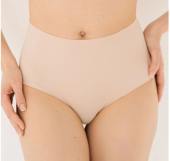 Трусики нательные бесшовные Слипы беж