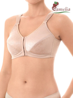 Бюстгальтер ортопедический с застежками сзади с спереди